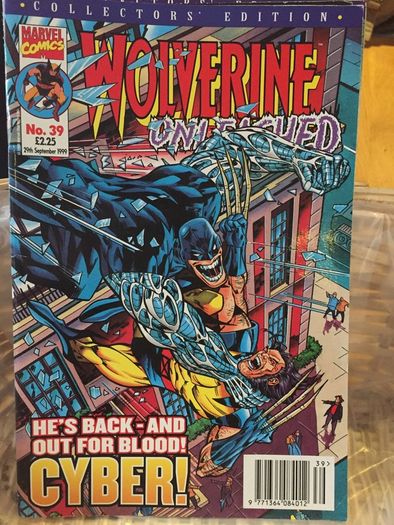 15 Marvel Comics Collectors Edition Wolverine Unleashed