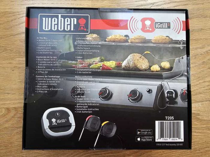 Weber iGrill Bluetooth Thermometer