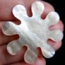 Antique 18th Century Mother of Pearl Armorial Game Token Image 4
