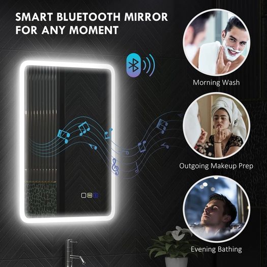 LED Bathroom Mirror Bluetooth
