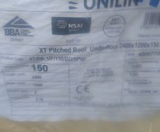 150mm Pir underfloor insulation