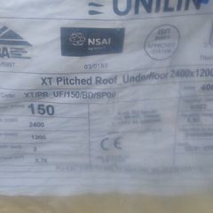 150mm Pir underfloor insulation