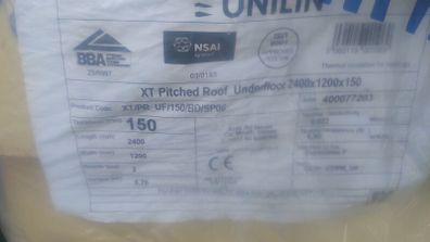 150mm Pir underfloor insulation
