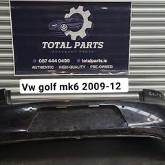 vw golf mk6 2009-12 rear bumper