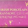 Cre Irish Porcelain Boot Flowers Vines Delicate. Irish Porcelain Image 6