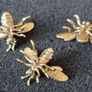 3 brass bees. Solid brass. Image 2