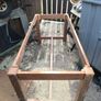 3 Original post office pigeon sorting benches Image 4