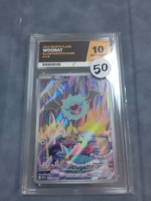pokemon ACE 10 Woobat White flair