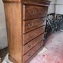 Beautiful wood chest of drawers Image 2