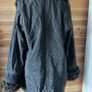 womens padded coat faux fur and suede waterproof winter size 10-12 Image 10