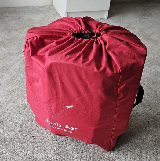 Joolz Aer buggy with footboard, rain cover, foot muff and travel bag