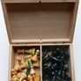 Antique  Chess Set 1930s-40s European Hand Carved Boxwood Complete 32 Pieces Image 10