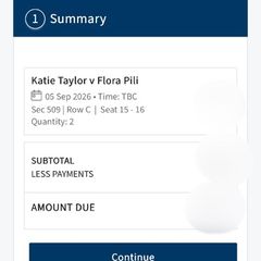 Katie Taylor Tickets
