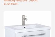 2 drawer wall hung bathroom unit