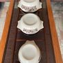 Vintage Pyrex Rustic Brown Trees Casserole Set Image 8