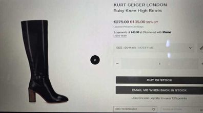 Kurt Geiger Knee high boots
