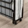 Single Folding Bed with Mattress Image 2