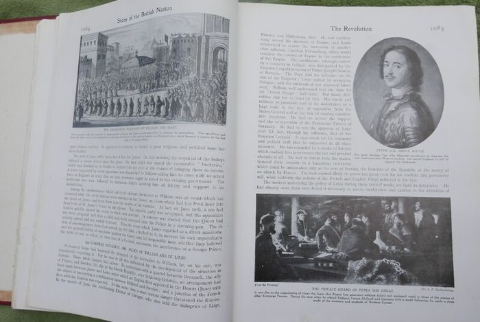 Hutchinson Story of the British Nation Vol I II III