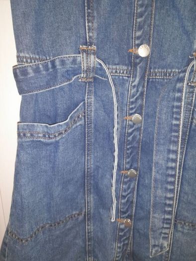 girls denim dress