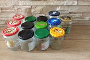 Glass jars