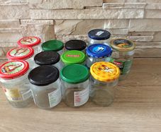 Glass jars