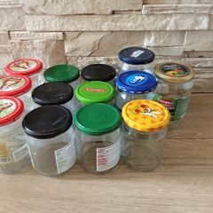 Glass jars