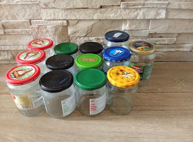 Glass jars