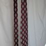 Christian Dior Monsieur Tie Burgundy Silk Geometric Handmade Designer Image 7
