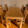 Solid Wooden Extendable Dining Table Image 2