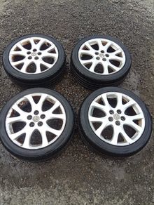 mazda alloys 18's