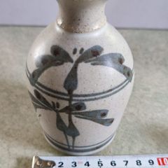 Emerson Creek Pottery Fireflies Vase Stoneware .