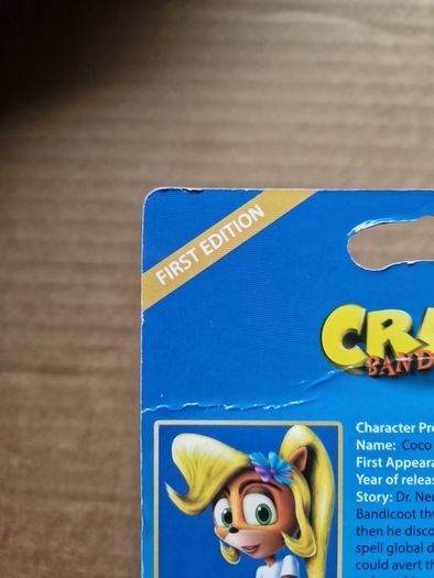 First Edition Crash Bandicoot Collectable Totaku