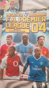 Premier league sticker book