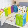 Baby Playpen for Crawling with Barrier Image 3