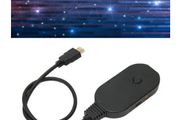 3 in 1 Output HD Multimedia Interface Switch, 3 Port Video Switch Quick Setup 4K 60Hz Plug and Play