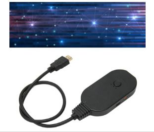 3 in 1 Output HD Multimedia Interface Switch, 3 Port Video Switch Quick Setup 4K 60Hz Plug and Play