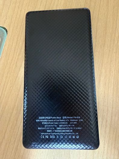 Power bank with usb type A 10000mAh
