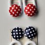 West Germany Clip On Earrings Vintage Image 3