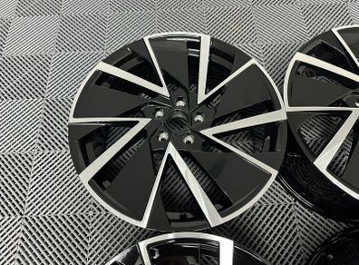 18 19" Inch Skoda Aero Style Wheels Octavia Scout Superb Karoq Kodiaq Enyaq A3 Vw Golf 5x112