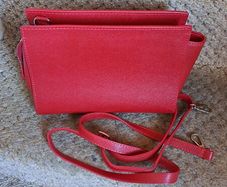 Red Shoulder/ Crossbody Bag
