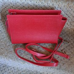 Red Shoulder/ Crossbody Bag