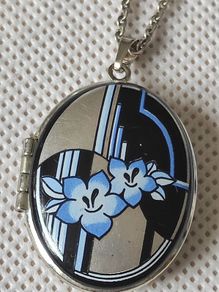 Michaela Frey locket pendant necklace