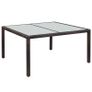 7 Piece Rattan Garden Dining Set Image 4