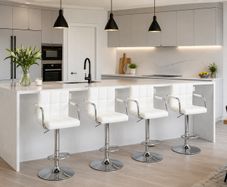 4 x new kitchen breakfast business bar stools - FREE Delivery
