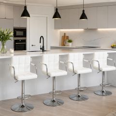 4 x new kitchen breakfast business bar stools - FREE Delivery