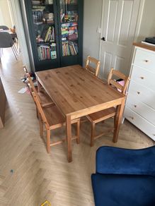 Table and 4 chairs