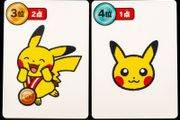 Pikachu Medal 3rd and 4th Place Taruka Cards - Pokemon Center Japan Exclusive Japanese 2025 Red
