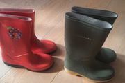 Wellington Boots x 2 pairs Childs
