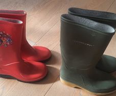 Wellington Boots x 2 pairs Childs