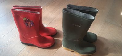 Wellington Boots x 2 pairs Childs